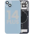 Apple iPhone 14 Plus Back Cover with Magnet Bazel incl NFC and Flash Flex - Blue OEM-Equivalent