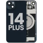 Apple iPhone 14 Plus Back Cover with Magnet Bezel (without NFC & Flash Flex) - Midnight OEM-Equivalent