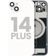 Apple iPhone 14 Plus Back Cover with Magnet Bezel (without NFC & Flash Flex) - Starlight OEM-Equivalent