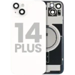 Apple iPhone 14 Plus Back Cover with Magnet Bezel (without NFC & Flash Flex) - Starlight OEM-Equivalent