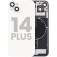 Apple iPhone 14 Plus Back Cover with Magnet Bazel incl NFC and Flash Flex - Starlight OEM-Equivalent