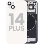 Apple iPhone 14 Plus Back Cover with Magnet Bazel incl NFC and Flash Flex - Starlight OEM-Equivalent
