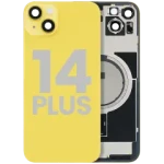 Apple iPhone 14 Plus Back Cover with Magnet Bezel (without NFC & Flash Flex) - Yellow OEM-Equivalent