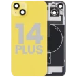 Apple iPhone 14 Plus Back Cover with Magnet Bazel incl NFC and Flash Flex - Yellow OEM-Equivalent