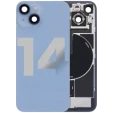 Apple iPhone 14 Back Cover with Magnet Bazel incl NFC and Flash Flex - Blue OEM-Equivalent