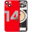 Apple iPhone 14 Back Cover with Magnet Bezel (without NFC & Flash Flex) - Red OEM-Equivalent