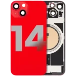 Apple iPhone 14 Back Cover with Magnet Bezel (without NFC & Flash Flex) - Red OEM-Equivalent
