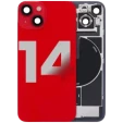 Apple iPhone 14 Back Cover with Magnet Bazel incl NFC and Flash Flex - Red OEM-Equivalent