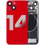 Apple iPhone 14 Back Cover with Magnet Bazel incl NFC and Flash Flex - Red OEM-Equivalent