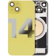 Apple iPhone 14 Back Cover with Magnet Bezel (without NFC & Flash Flex) - Yellow OEM-Equivalent