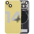 Apple iPhone 14 Back Cover with Magnet Bazel incl NFC and Flash Flex - Yellow OEM-Equivalent