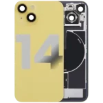 Apple iPhone 14 Back Cover with Magnet Bazel incl NFC and Flash Flex - Yellow OEM-Equivalent