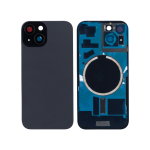 Apple iPhone 15 Plus Back Cover with Magnet Bezel (without NFC & Flash Flex) - Black OEM-Equivalent