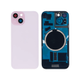 Apple iPhone 15 Plus Back Cover with Magnet Bezel (without NFC & Flash Flex) - Pink OEM-Equivalent