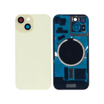 Apple iPhone 15 Plus Back Cover with Magnet Bezel (without NFC & Flash Flex) - Yellow OEM-Equivalent
