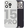Apple iPhone 15 Pro Back Cover with Magnet Bazel incl NFC and Flash Flex - White Titanium OEM-Equivalent