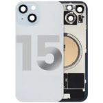 Apple iPhone 15 Back Cover with Magnet Bezel (without NFC & Flash Flex) - Blue OEM-Equivalent