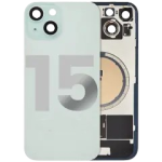Apple iPhone 15 Back Cover with Magnet Bezel (without NFC & Flash Flex) - Green OEM-Equivalent