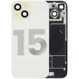 Apple iPhone 15 Back Cover with Magnet Bazel incl NFC and Flash Flex - Yellow OEM-Equivalent