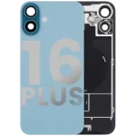 Apple iPhone 16 Plus Back Cover with Magnet Bezel (without NFC & Flash Flex) - Teal OEM-Equivalent