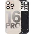Apple iPhone 16 Pro Back Cover with Magnet Bezel (without NFC & Flash Flex) - Desert Titanium OEM-Equivalent
