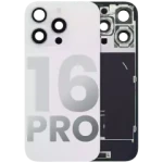 Apple iPhone 16 Pro Back Cover with Magnet Bezel (without NFC & Flash Flex) - White Titanium OEM-Equivalent