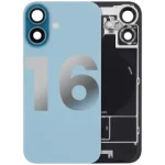 Apple iPhone 16 Back Cover with Magnet Bezel (without NFC & Flash Flex) - Teal OEM-Equivalent