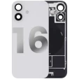 Apple iPhone 16 Back Cover with Magnet Bezel (without NFC & Flash Flex) - White OEM-Equivalent