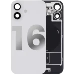 Apple iPhone 16 Back Cover with Magnet Bezel (without NFC & Flash Flex) - White OEM-Equivalent