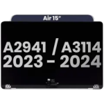 Apple Macbook Air 15 (A2941 / A3114) Display Complete with Housing - Midnight Pulled A