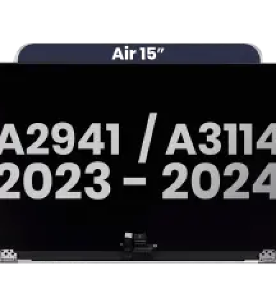 Apple Macbook Air 15 (A2941 / A3114) Display Complete with Housing - Midnight Pulled A