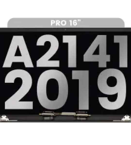 Apple Macbook Pro 16 (A2141) Display Complete with Housing - Space Gray Pulled C