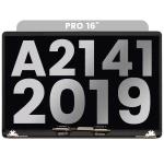 Apple Macbook Pro 16 (A2141) Display Complete with Housing - Space Gray Pulled C