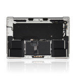 Apple Macbook Pro 16 (A2141) Top Case with Keyboard & Battery (UK English) - Silver Pulled