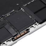 Apple Macbook Pro 16 (A2141) Top Case with Keyboard & Battery (UK English) - Silver Pulled