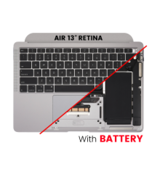 Apple Macbook Air 13 (A2179) Top Case with Keyboard and Battery (US English) - Rose Gold Pulled B