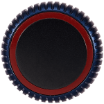 Apple Watch Series 6 (40MM / 44MM) Crown Nut (LTE) - Black / Blue AM Plus