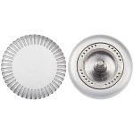 Apple Watch Series 1 / 2 / 3 (38mm / 42mm) Crown Nut (GPS) - Silver AM Plus