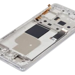 Motorola Moto Edge Plus / Edge 30 Pro (2022) / Edge X30 5G (2021) Display + Frame - Stardust White Refurbished