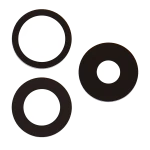 Apple iPhone 15 Pro Back Camera Lens 3 Piece Set (10 Pack) OEM-Equivalent