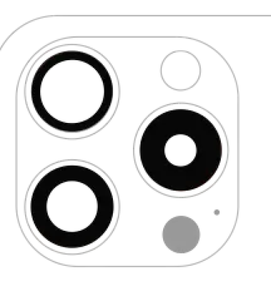 Apple iPhone 15 Pro Back Camera Lens 3 Piece Set (10 Pack) OEM-Equivalent