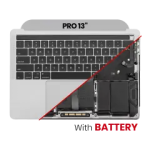 Apple Macbook Pro 13 (A1989) Top Case with Keyboard & Battery (US English) - Space Gray Pulled