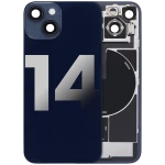 Apple iPhone 14 Back Cover with Magnet Bazel incl NFC and Flash Flex - Midnight Pulled A