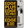 Motorola Moto Edge Plus / Edge 30 Pro (2022) / Edge X30 5G (2021) Display + Frame - Stardust White Refurbished