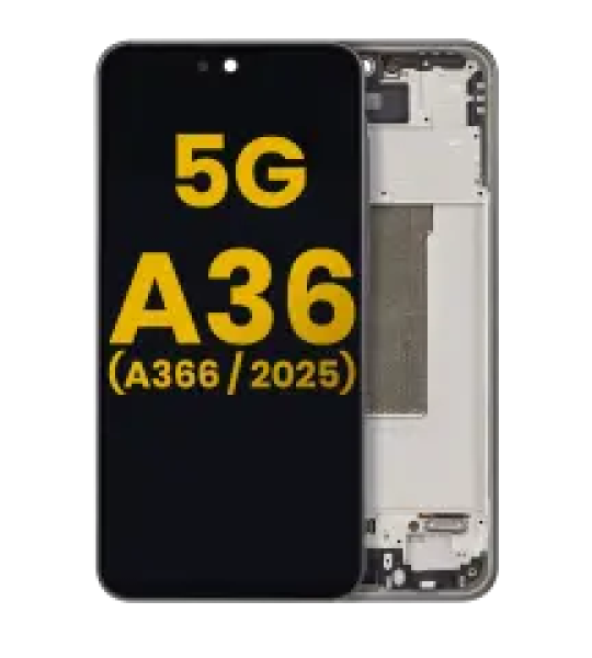 Samsung Galaxy A36 Display + Frame - Black Refurbished