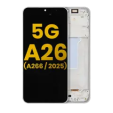 Samsung Galaxy A26 Display + Frame - White Refurbished
