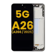 Samsung Galaxy A26 Display + Frame - Black Refurbished
