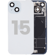 Apple iPhone 15 Back Cover with Magnet Bazel incl NFC and Flash Flex - Blue Pulled B