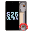 Samsung Galaxy S25 Ultra Display + Frame - Titanium Pink Gold / Jade Green / Grey SVP