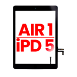 Apple iPad Air 1 / iPad 5 Touch with Home Button- Black AM Plus